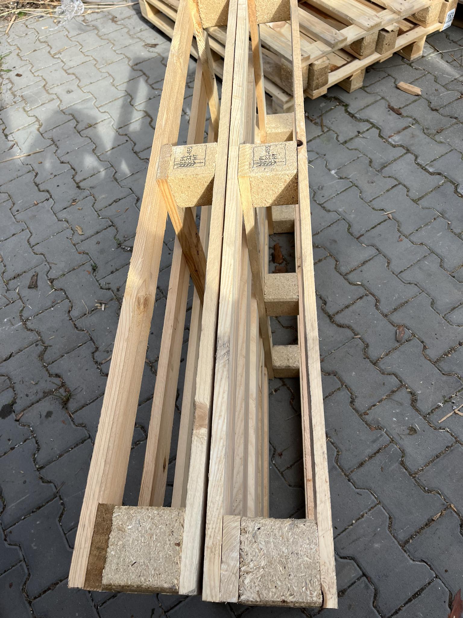 Dřevěná paleta STANDARD 1200x800mm, IPPC, zánovní