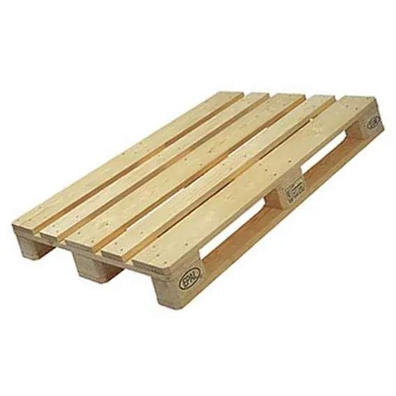 Dřevěná EUR paleta "A" světlá/žlutá